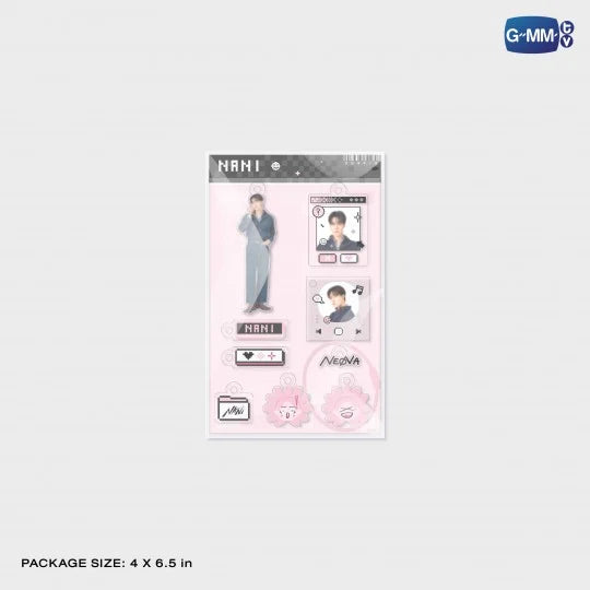 NANI CUSTOMIZABLE ACRYLIC KEYCHAIN