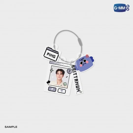 PING CUSTOMIZABLE ACRYLIC KEYCHAIN