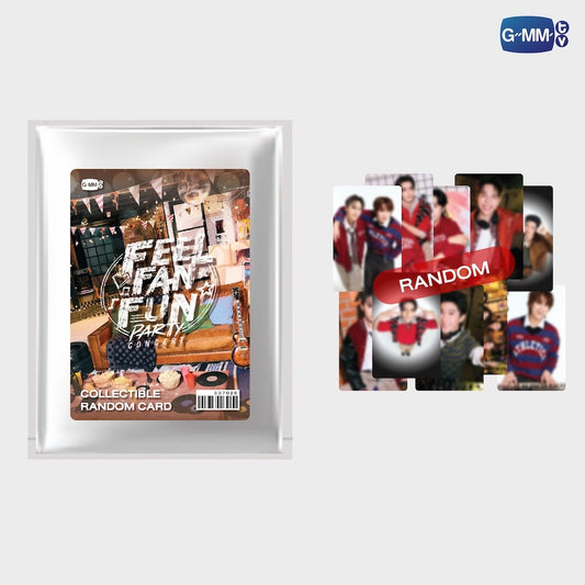 FEEL FAN FUN PARTY CONCERT COLLECTIBLE RANDOM CARD
