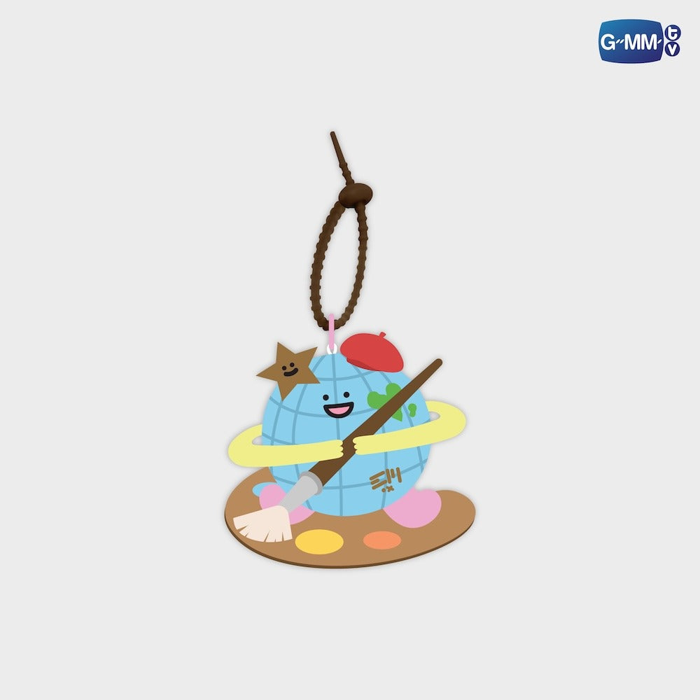 MR. SATURNWORLD ART JAM DOLL KEYCHAIN