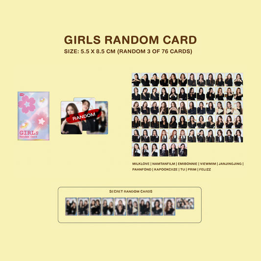 GIRL RANDOM CARD | FUKUOKA 2026
