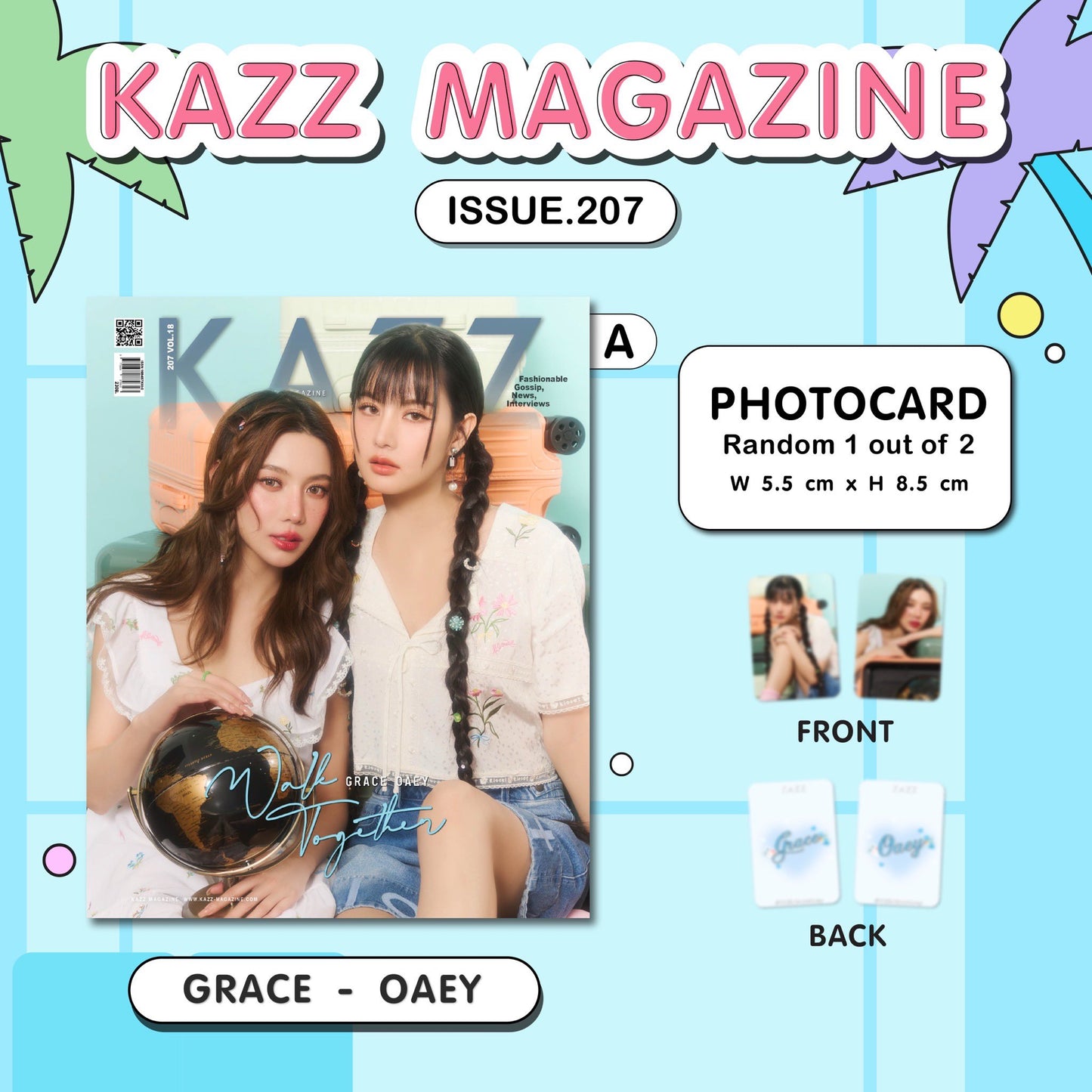 KAZZ MAGAZINE  WALK TOGETHER - GRACEOAEY