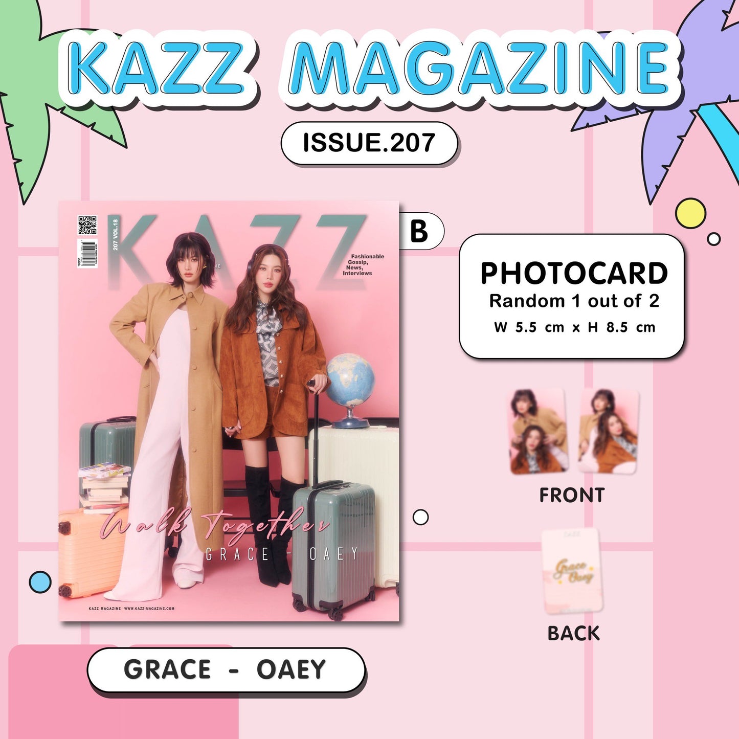 KAZZ MAGAZINE  WALK TOGETHER - GRACEOAEY
