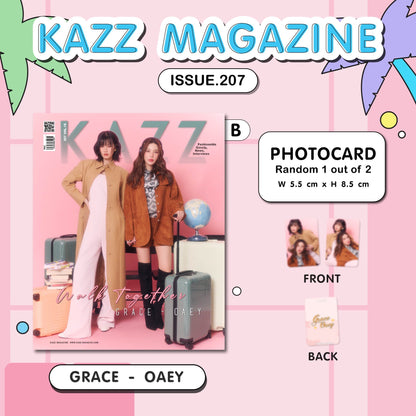 KAZZ MAGAZINE  WALK TOGETHER - GRACEOAEY