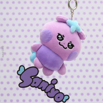 MIGHTEEZ saniyo PLUSH KEYRING