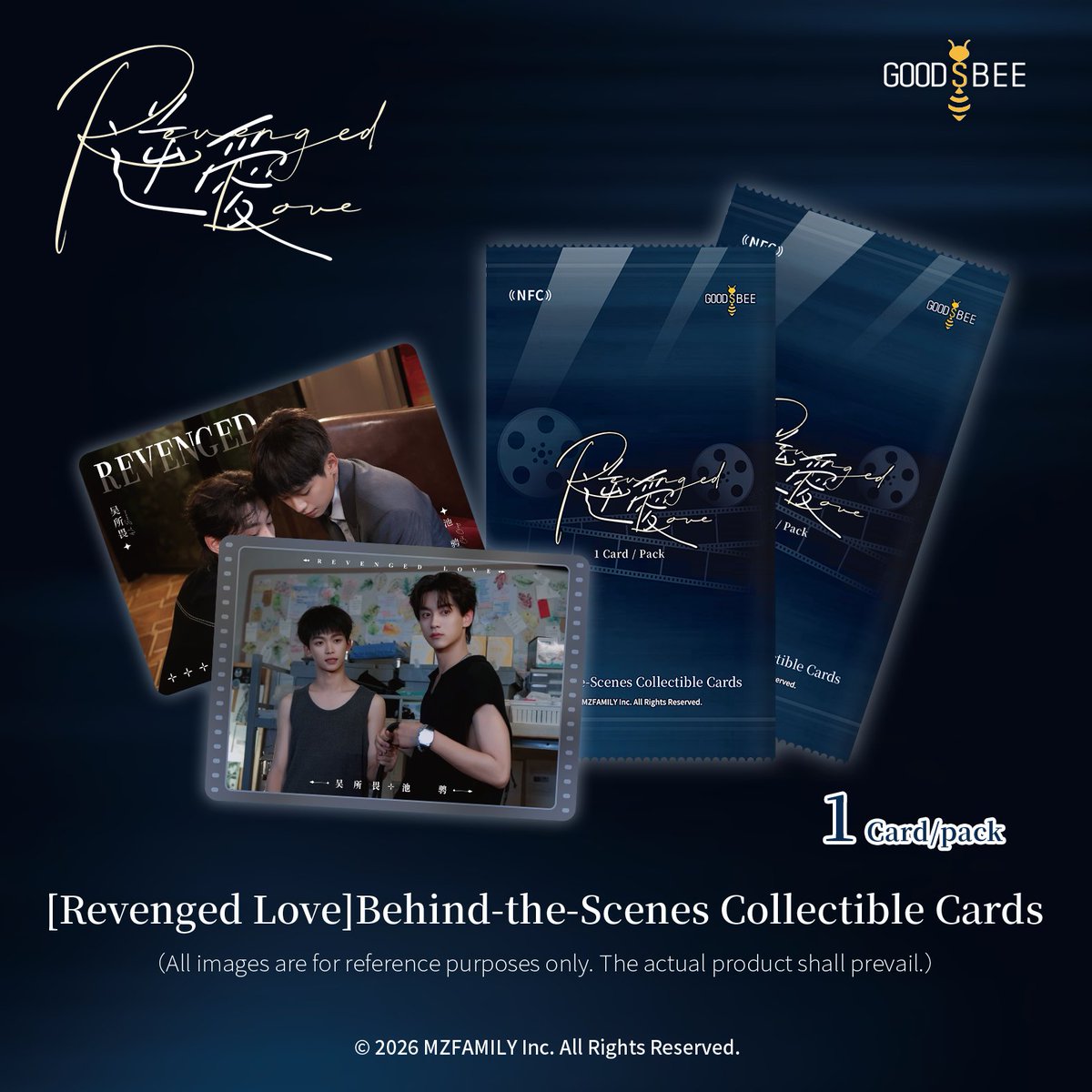 REVENGED LOVE | Behind-the-Scenes Collectible Cards