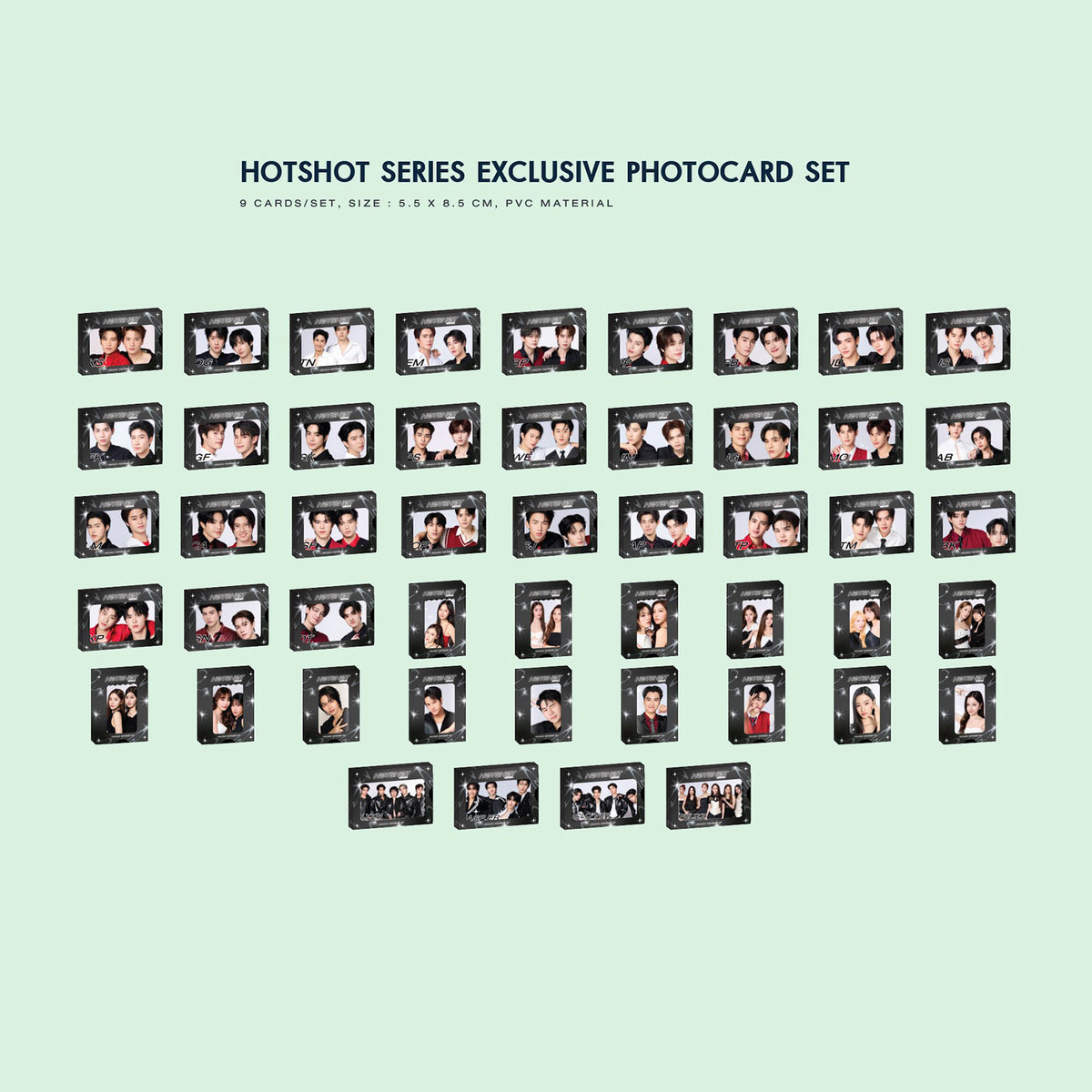 HOTSHOT SERIES EXCLUSIVE PHOTOCARD SET