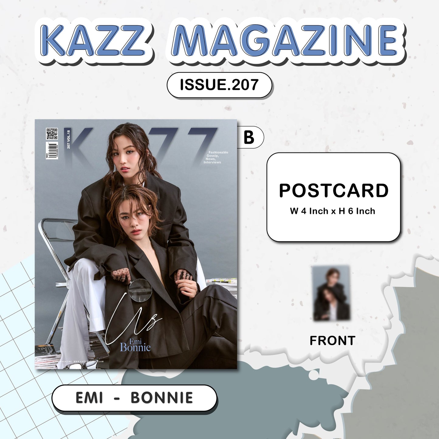 KAZZ MAGAZINE  US - EMIBONNIE