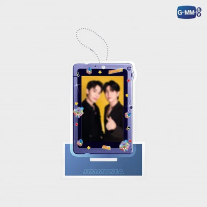 FRAME CARD ACRYLIC STAND AND KEYCHAIN WITH PHOTOCARD