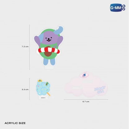 AVOCEAN ACRYLIC CLIP STAND WITH JIMMYSEA PHOTOCARD