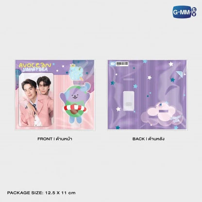 AVOCEAN ACRYLIC CLIP STAND WITH JIMMYSEA PHOTOCARD