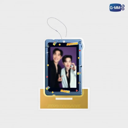 FRAME CARD ACRYLIC STAND AND KEYCHAIN WITH PHOTOCARD