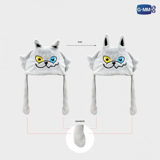 LYKYOU FLUFFY EAR POP HAT