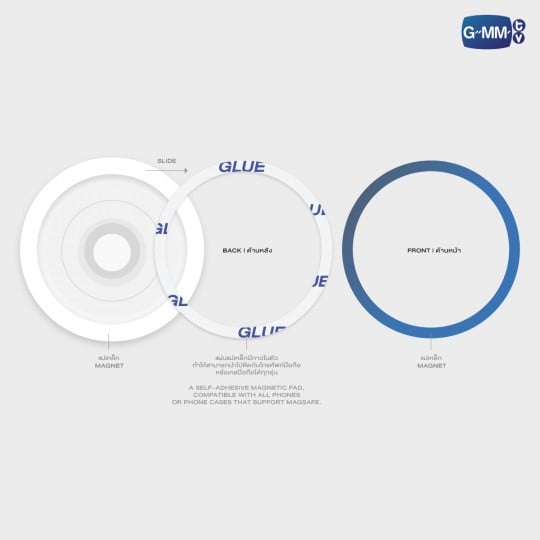LYKN MAGSAFE GRIPTOK