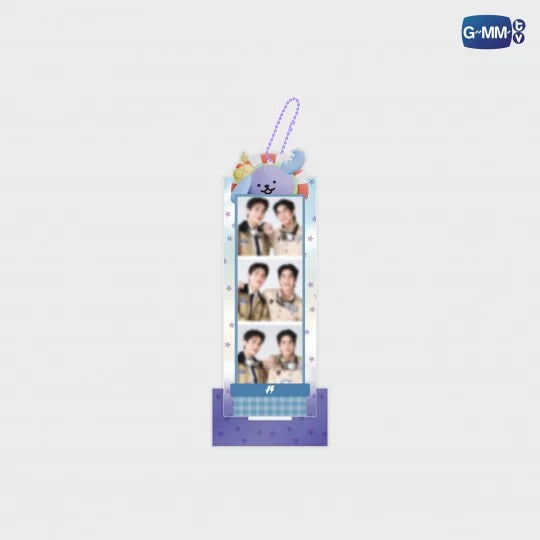 PHOTO STRIP FRAME ACRYLIC STAND AND KEYCHAIN WITH PHOTO STRIP