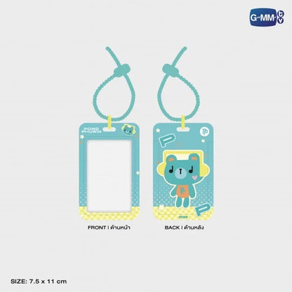 CHARACTER CARD HOLDER WITH PHOTOCARD