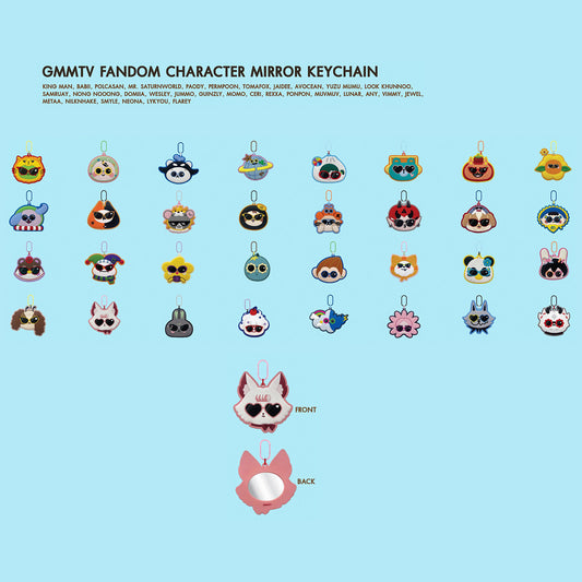GMMTV FANDOM CHARACTER MIRROR KEYCHAIN