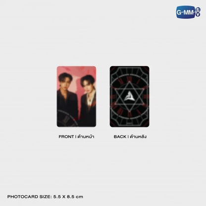 DOMIIA ACRYLIC CLIP STAND WITH PERTHSANTA PHOTOCARD