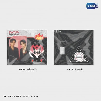 DOMIIA ACRYLIC CLIP STAND WITH PERTHSANTA PHOTOCARD