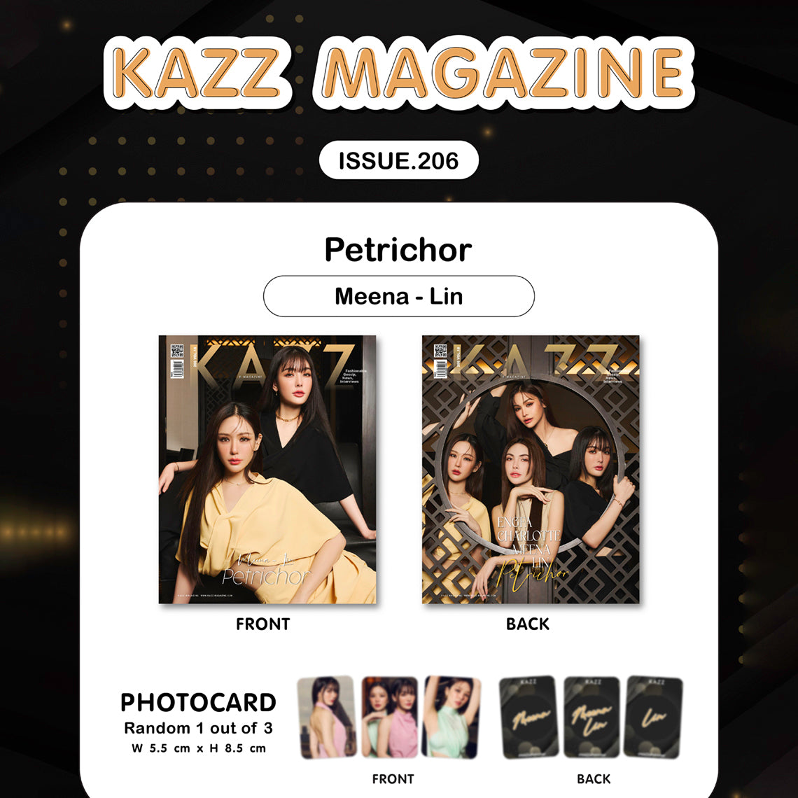 KAZZ Petrichor – Meena Lin