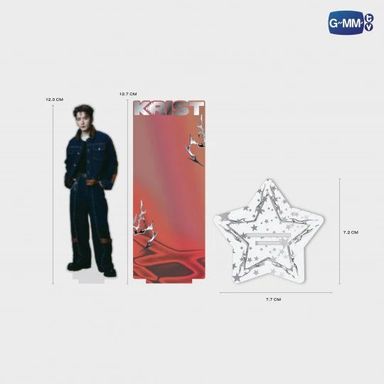 KRIST PERAWAT ACRYLIC STANDEE  RISER CONCERT  THE FIRST RISE