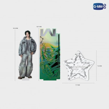 WIN METAWIN ACRYLIC STANDEE  RISER CONCERT  THE FIRST RISE