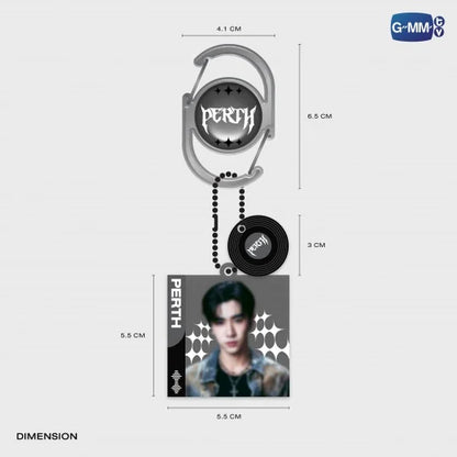 PERTH TANAPON CARABINER KEYCHAIN | RISER CONCERT : THE FIRST RISE