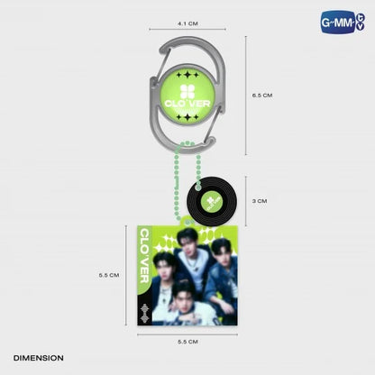 CLO’VER CARABINER KEYCHAIN | RISER CONCERT : THE FIRST RISE