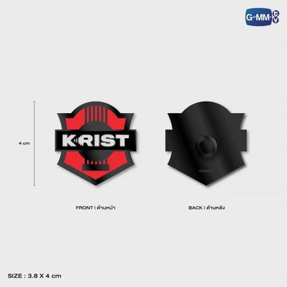 KRIST PERAWAT METAL LOGO PIN