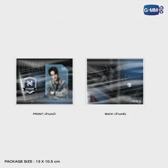 NANON KORAPAT METAL LOGO PIN