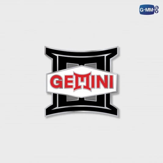 GEMINI NORAWIT METAL LOGO PIN