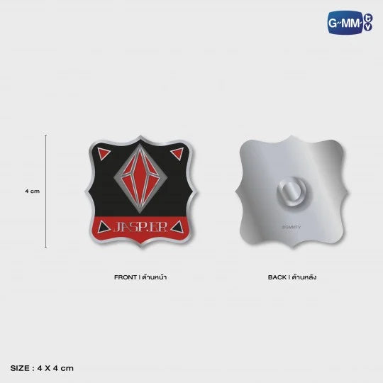 JASP.ER METAL LOGO PIN