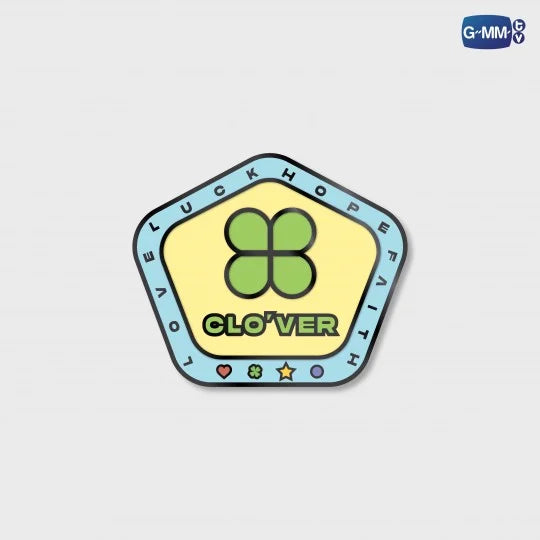 CLO’VER METAL LOGO PIN
