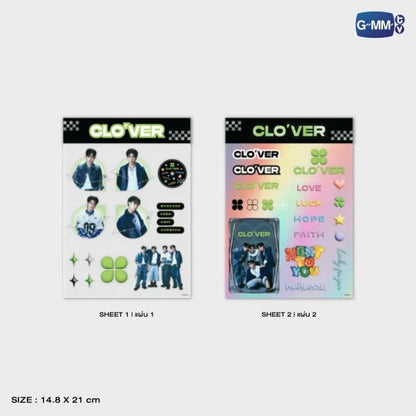 CLO’VER STICKER SET | RISER CONCERT : THE FIRST RISE