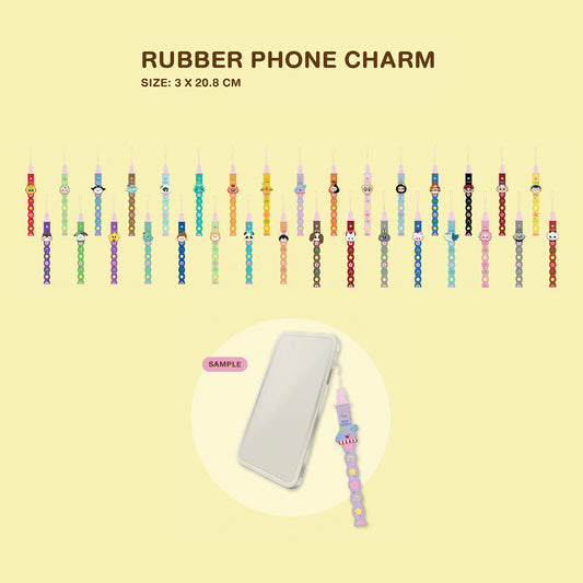 RUBBER PHONE CHARM