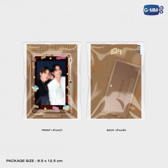 FRAME CARD ACRYLIC STAND AND KEYCHAIN WITH PHOTOCARD