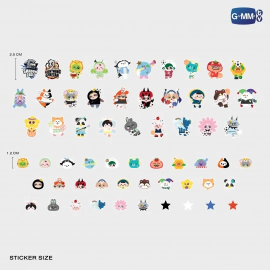 FANDOM CHARACTER STICKER SET | GMMTV STARLYMPICS 2025