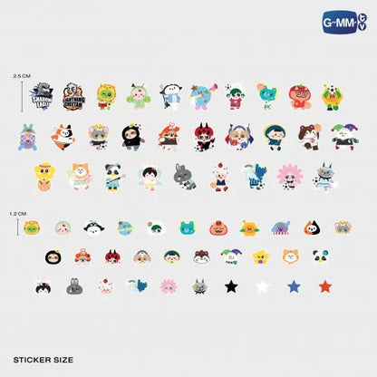 FANDOM CHARACTER STICKER SET | GMMTV STARLYMPICS 2025