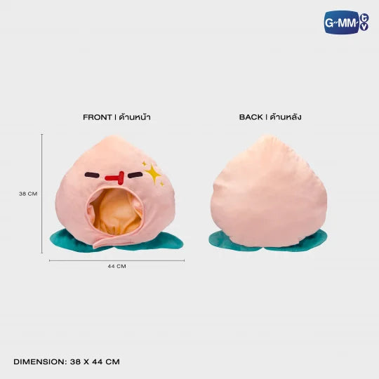 PEACH PLUSH HAT | ME AND THEE