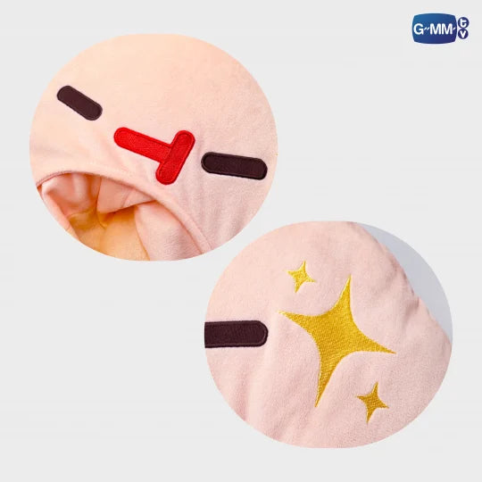 PEACH PLUSH HAT | ME AND THEE