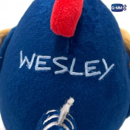 MOVIE NIGHT WITH WESLEY DOLL KEYCHAIN