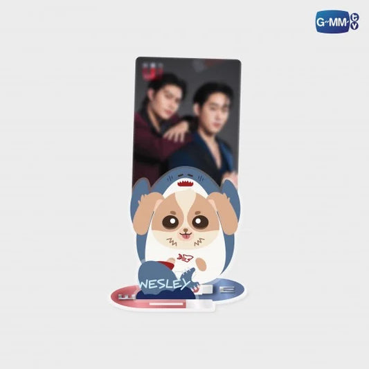 WESLEY ACRYLIC CLIP STAND WITH WILLIAMEST PHOTOCARD