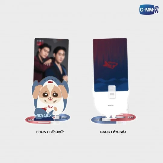 WESLEY ACRYLIC CLIP STAND WITH WILLIAMEST PHOTOCARD