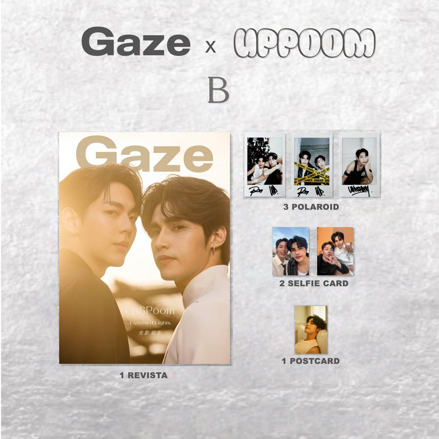 GAZE MAGAZINE X UPPOOM