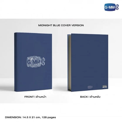 GMMTV BLACK IN COLOR NOTEBOOK 2025