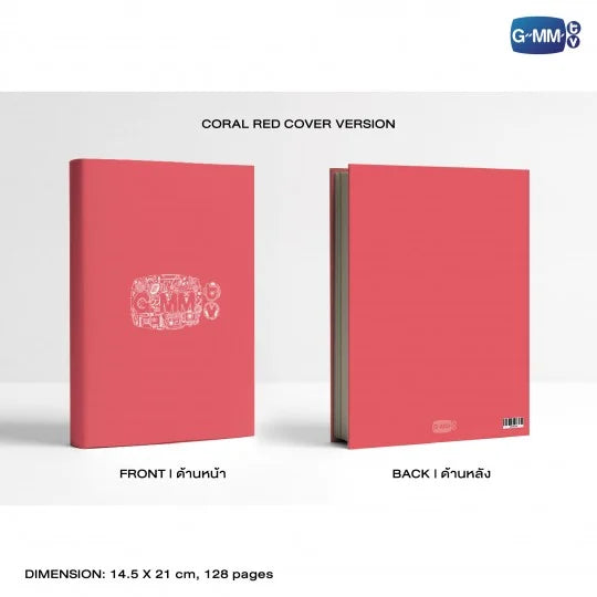 GMMTV BLACK IN COLOR NOTEBOOK 2025