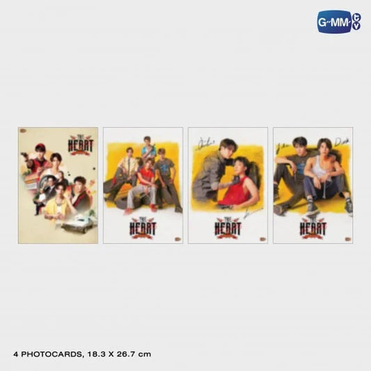 DVD BOXSET THE HEART KILLERS  | PHOTOCARD TIPO POSTER