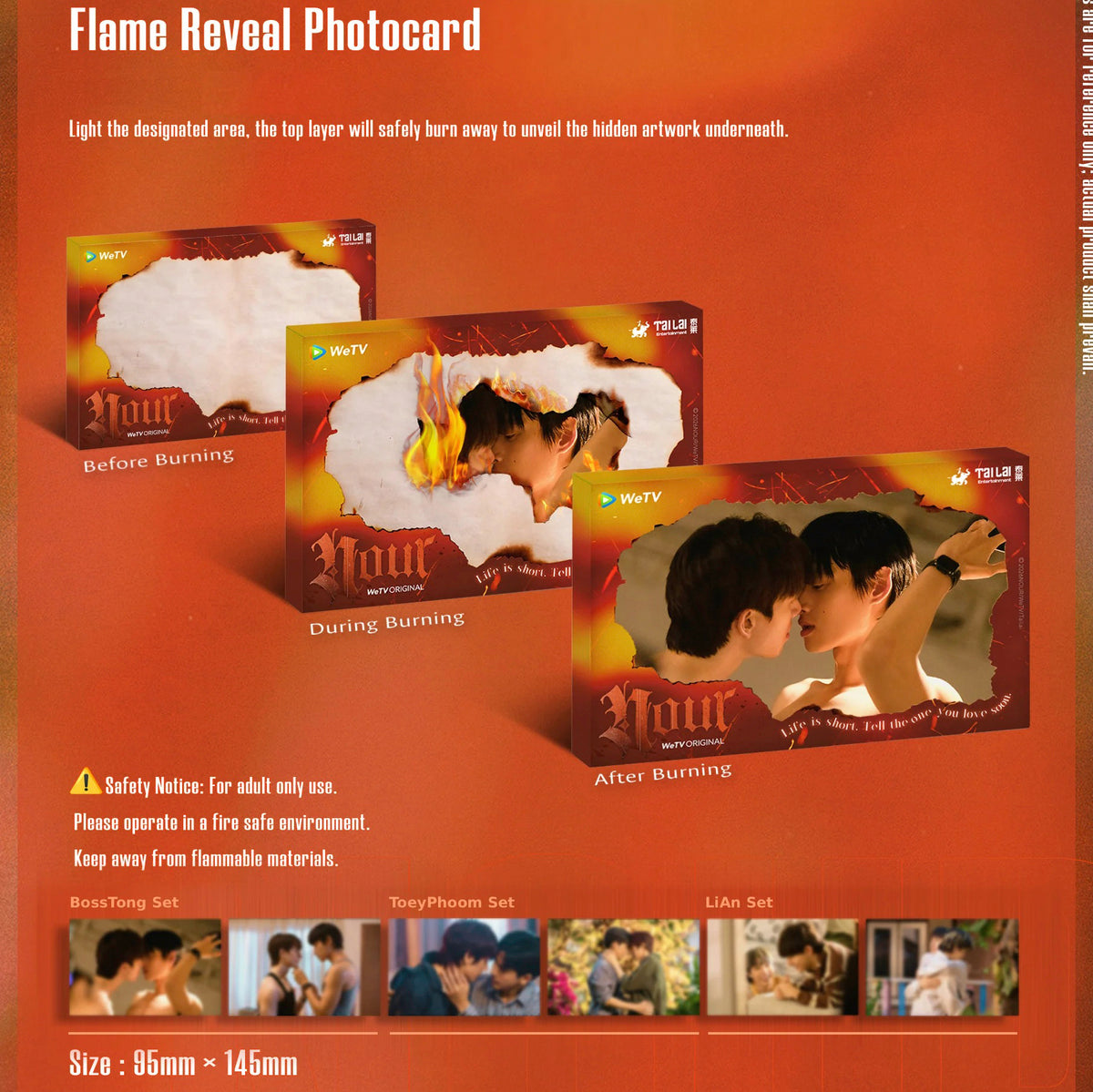 NOUR Flame Reveal Photocard