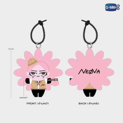 NEONA LITTLE SCOUT MAGNETIC DOLL KEYCHAIN