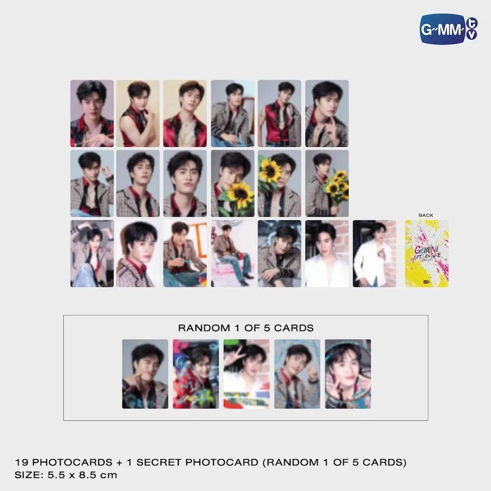 GEMINI ART-VENTURE CONCERT COLLECTIBLE CARD SET